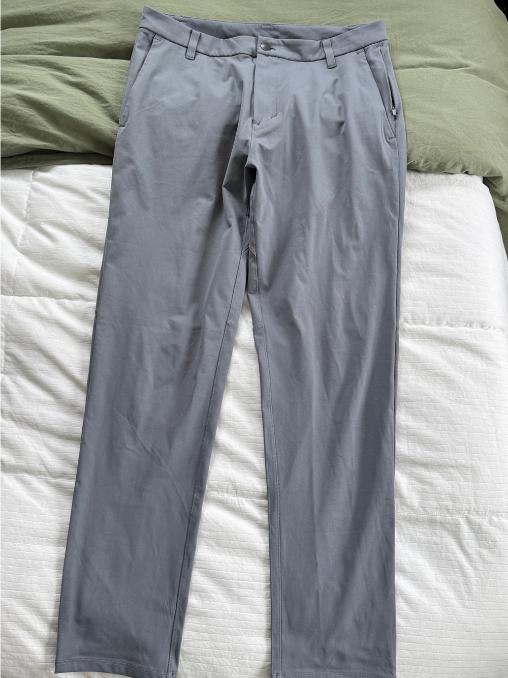 lululemon athletica Men's Light Gray Performance Chinos